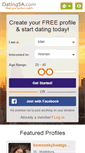 Mobile Screenshot of datingsa.com